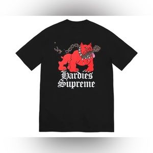 SUPREME X Hardies Dog Tee 'Black'